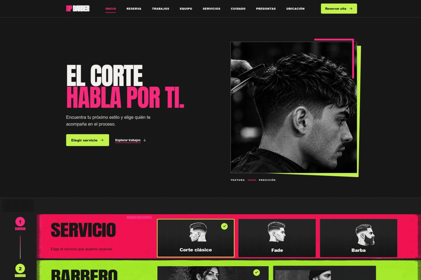 Vista previa de DP Barber