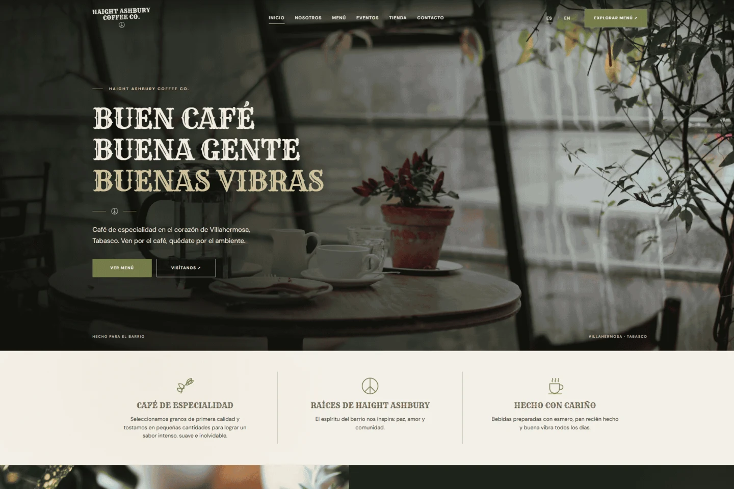 Vista previa de Haight Ashbury Coffee Co.